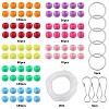 SUNNYCLUE DIY Animal Keychain Making Kit DIY-SC0023-68-2