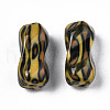 Two Tone Acrylic Beads OACR-S038-020-2