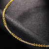 Snake Brass Crystal Rhinestone Lariat Necklaces for Women FS-WG9EF43-01-5