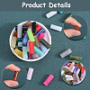 SOFPLATE 100Pcs Imitation Gemstone Acrylic Beads OACR-SP0001-05D-6
