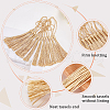 SUNNYCLUE 100Pcs Polyester Tassel Big Pendant Decorations FIND-SC0003-36C-4