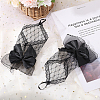 Polyester Bowknot Pattern Gloves AJEW-WH0348-489-5
