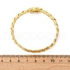 Brass Cuban Link Bracelets for Men Women BJEW-Q060-01G-5