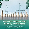 Wooden Ring Displays RDIS-FG0001-04-6