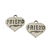 Tibetan Style Zinc Alloy Pendants TIBEP-R334-306AS-RS-1