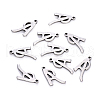 201 Stainless Steel Charms STAS-R105-A-2