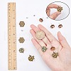 SUNNYCLUE Natural Wood Stud Earrings EJEW-SC0001-22P-3