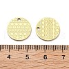 Ion Plating(IP) 304 Stainless Steel Charms STAS-G347-10G-3
