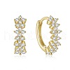 S925 Sterling Silver Circle Hoop Earrings VT3298-7-1