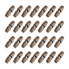Unicraftale 50Pcs 1-Hole Wood Buttons BUTT-UN0001-27A-1