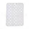 Rectangle Glitter Holographic Plastic Yin-yang Zip Lock Gift Bags OPP-E004-01B-C02-2