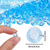 SOFPLATE 1000pcs Acrylic Rhinestone Pointed Back Cabochons GACR-SP0001-04A-2