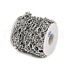 304 Stainless Steel Oval Link Chains CHS-C017-07P-3