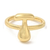 Brass Open Cuff Rings RJEW-U008-06T-G-2