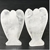 Natural Quartz Crystal Carved Healing Angel Figurines PW-WG73241-10-1
