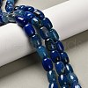 Natural Dragon Veins Agate Beads Strands G-D317-A01-04-1