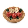 Opaque Resin Imitation Fruit Decoden Cabochons RESI-G076-01B-1