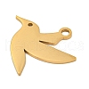 Ion Plating(IP) 304 Stainless Steel Pendants STAS-B056-20G-02-2