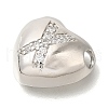Rack Plating Brass Micro Pave Cubic Zirconia Pendants KK-I722-04P-X-2