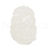 Natural White Jade Carved Pendants G-S384-01B-2
