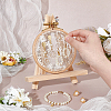 Lace Disc Earring Organizer Holder AJEW-WH0312-73-5
