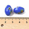 Handmade Millefiori Glass Beads LAMP-U004-02-5
