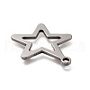 Non-Tarnish 201 Stainless Steel Pendants STAS-H125-62P-2