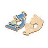 Chemistry Theme Alloy Enamel Pendants ENAM-V002-01D-KCG-2