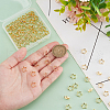  120Pcs Rack Plating Brass Bead Frames KK-PH0010-78G-3