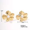 Flower Stud Earrings Fashionable Elegant Unique Lightweight Luxurious Feminine Accessories QS8763-4-1