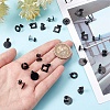 SUNNYCLUE 30Pcs 5 Style 304 Stainless Steel Stud Earring Findings STAS-SC0004-31-3