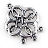 Tibetan Style Alloy Chandelier Components TIBE-Q054-06AS-RS-2