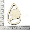 Wood Pendants WOOD-M012-02E-3