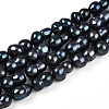 Natural Nucleated Baroque Keshi Pearl Beads Strands PEAR-S020-F13-2