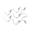 304 Stainless Steel Earring Hooks X-STAS-D448-038P-A-1