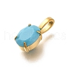 Ion Plating(IP) 304 Stainless Steel Rhinestone Pendants STAS-A104-11G-03-2