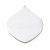 Tarnish Resistant 304 Stainless Steel Pendants STAS-L238-090A-P-1