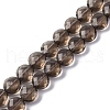 Natural Ice Obsidian Beads Strands G-C179-A40-03-2