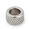 304 Stainless Steel European Beads STAS-R140-04P-2