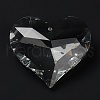 Transparent Glass Pendants GLAA-R223-14B-2