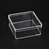 Cuboid Organic Glass Bead Containers CON-N002-01-1