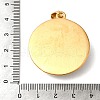 304 Stainless Steel Pendants STAS-Z067-03G-3