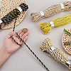   4 Rolls 4 Colors Polyester Cord OCOR-PH0005-11-3