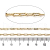 Brass Wavy Oval Link Chains CHC-H113-22G-2