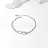 Brass Curb Chain Multi-strand Bracelets AC9021-2-4