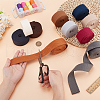  10 Rolls 10 Colors Polycotton Ribbon OCOR-PH0004-82B-3
