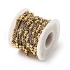 304 Stainless Steel Double Beads Cable Chains CHS-K022-01C-G-2