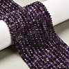 Natural Amethyst Beads Strands G-RM2025-22A-02-1