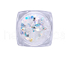 Laser Shiny Nail Art Decoration Accessories MRMJ-T063-458C-1