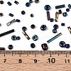 Electroplate Glass Seed Beads GLAA-SZC0007-01D-4